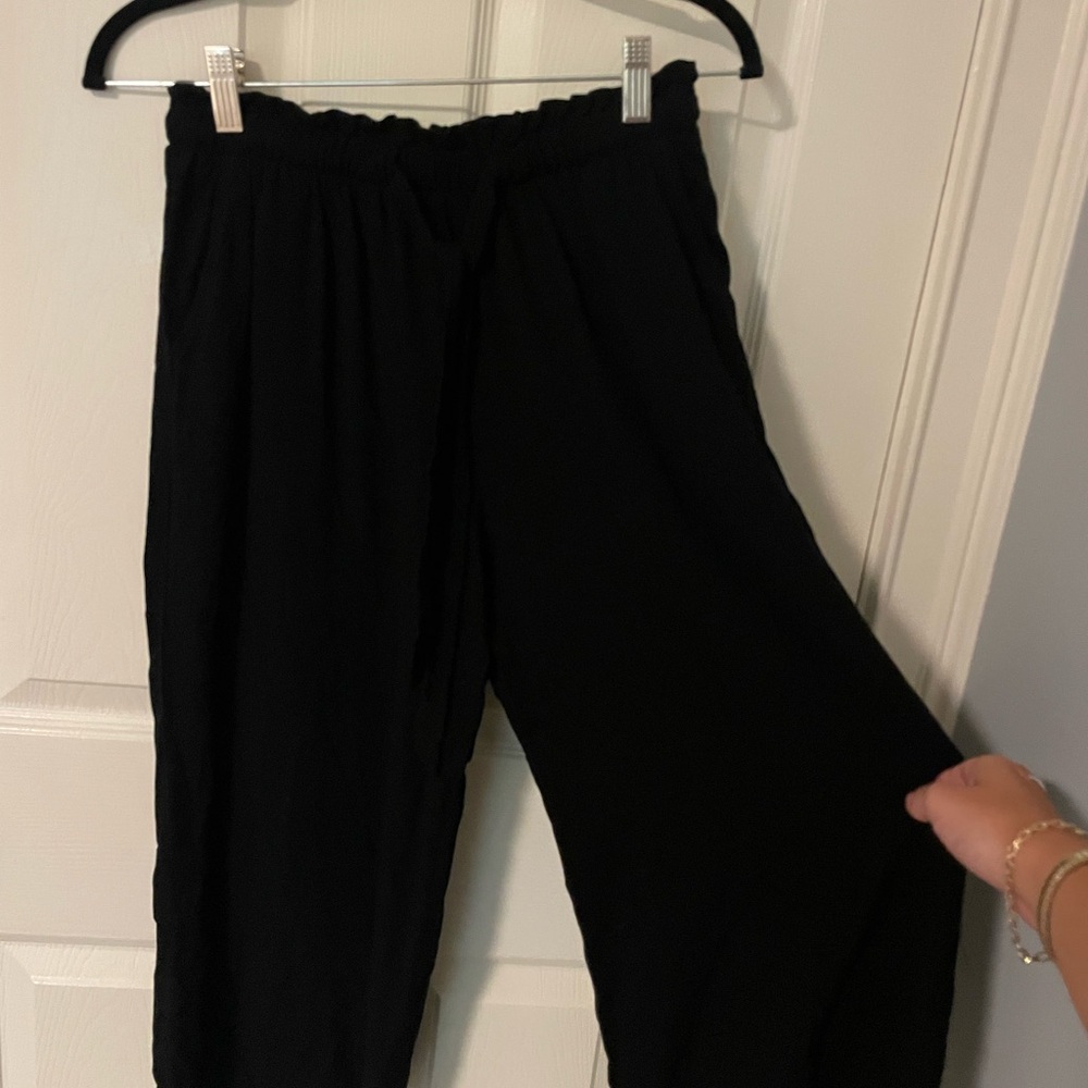Size XS Linen waistband with tie pants